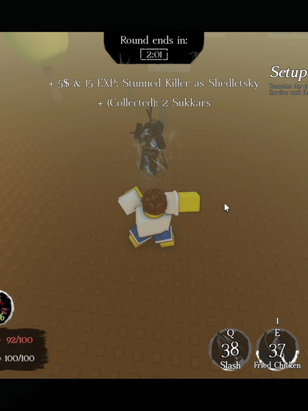 I can't lose to a water jason #roblox #fyp #forsaken