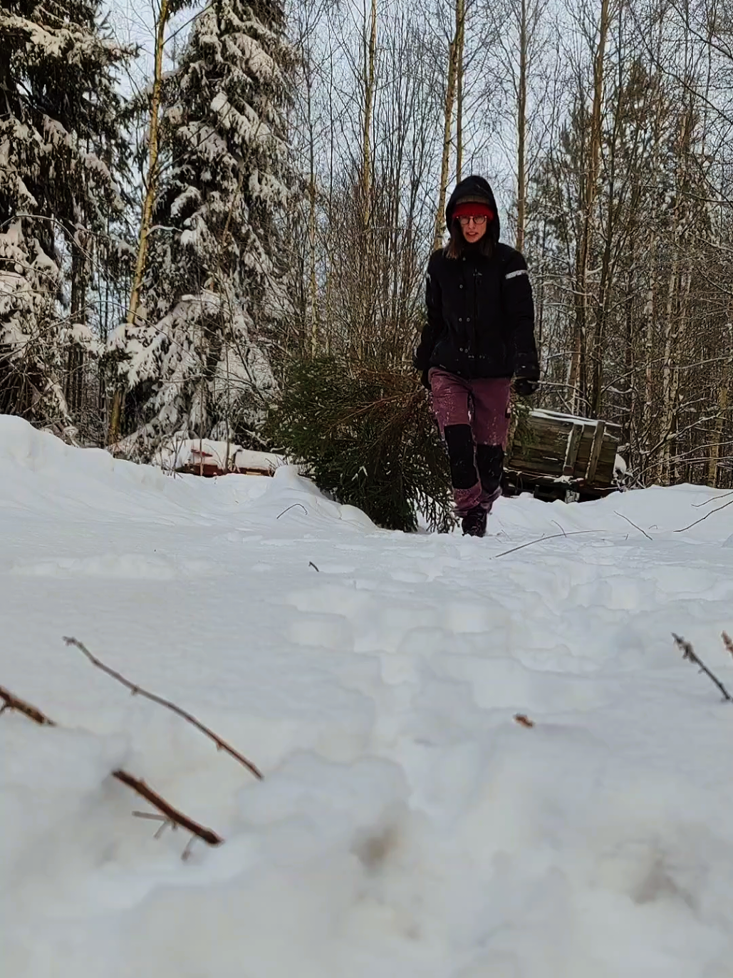 What are your favorite traditions? Mine is definitely cutting my own tree and decorating it 🎄 It's actually raining here again.. I'm just hoping we'll get some more snow soon.. #christmas #michaelbublé #yule #traditions