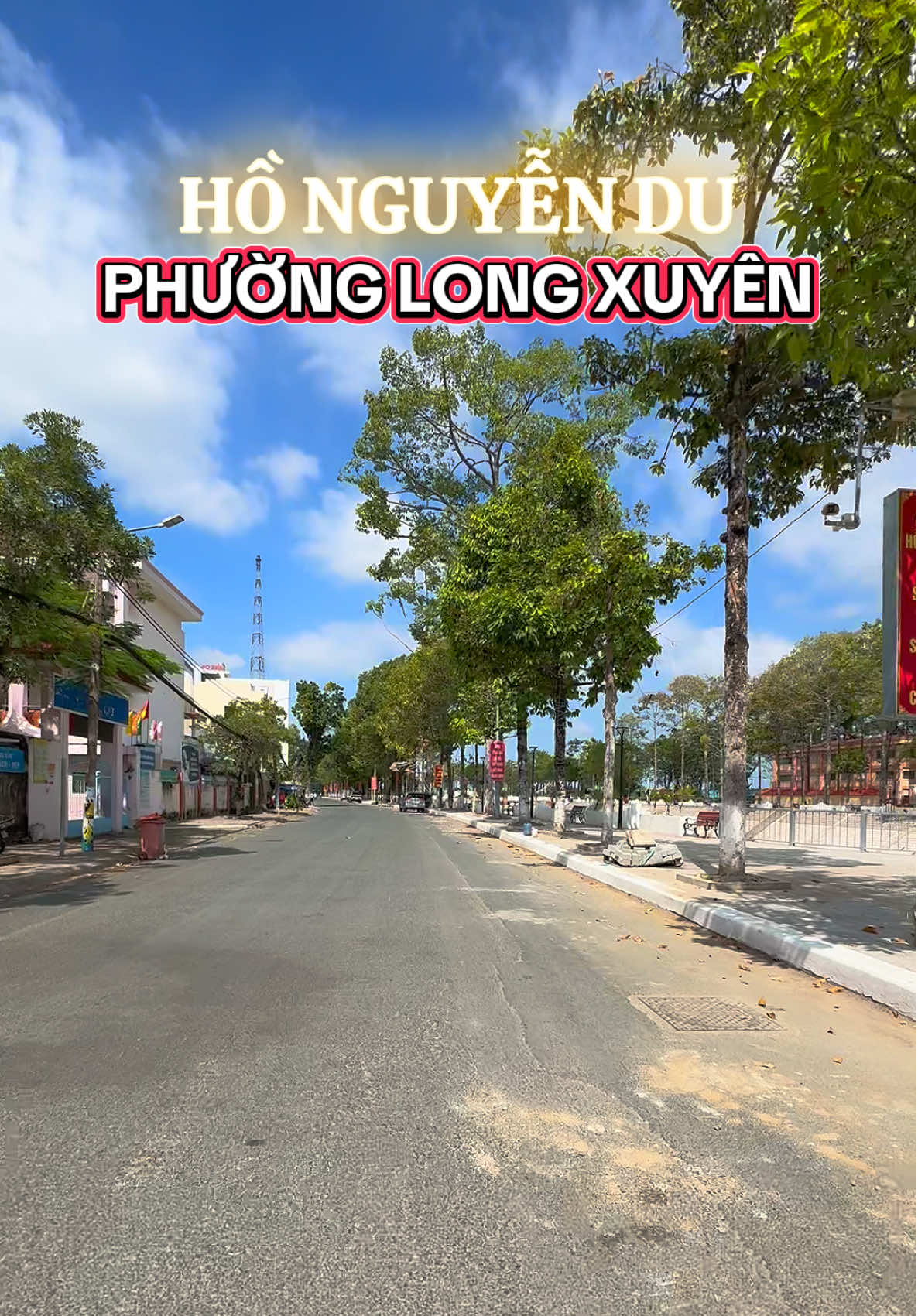 Hễ xuống Long Xuyên là cỡ gì cũng phải làm một vòng bờ hồ Nguyễn Du. Nơi gắn liền với biết bao thế hệ người con An Giang. ❤️
