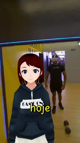 Cocochan roubando véi #metaquest #academia #humor 