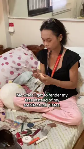 Late upload, manifesting rendering matterials (for face) this xmas 😛 #g2gskintint #architecture #makeup #fyp #foryou 