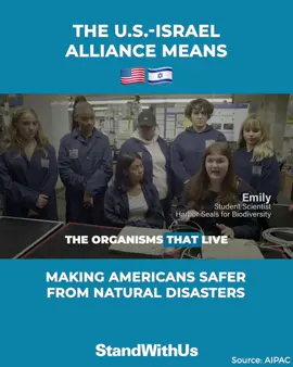 Did you know that U.S. oceans are benefiting from the Israeli innovation ECOncrete, which not only strengthens marine infrastructure but also actively protects and restores ocean ecosystems? The U.S.-Israel Alliance makes life better in America. Extremists who hate all of us are trying to divide us because they know Americans and Israelis are stronger together.  🇮🇱🇺🇸 ￼ Via: AIPAC