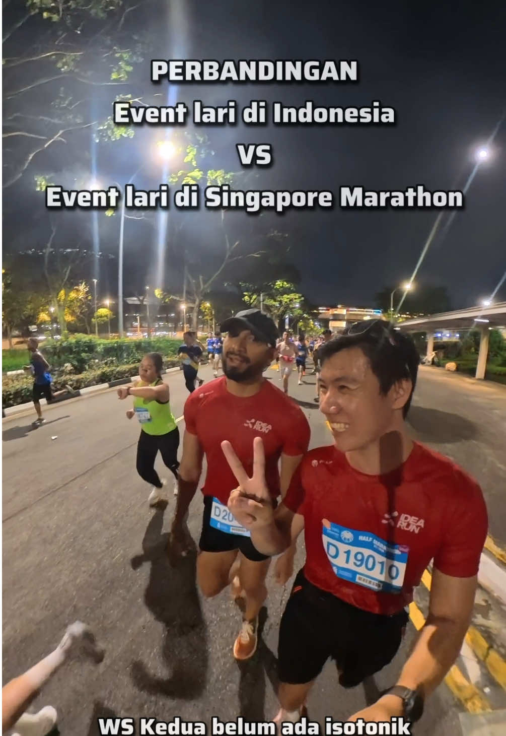 Perbandingan event lari INDONESIA dan SINGAPORE 🙌🏻 Menurutku pribadi, event lari di Indonesia itu BAGUS! Semuanya evaluasi dan diperbaiki 💪🏻 Gimana? Tertarik cobain event lari di Singapore? Atau cukup event lari di Indonesia?  #RunningEnthusiast 