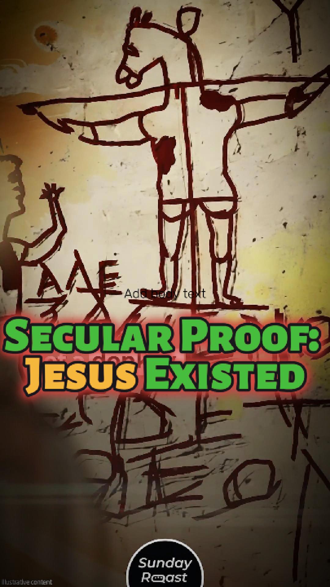 Secular Evidence That Shockingly Confirms Jesus Existed 🤯 #christian #fyp #jesus #proofofjesus #faithandfacts #imageofjesus