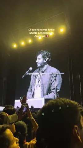 Asuntos Pendientes - Morat 💛❤️ #concierto #morat #asuntospendientes #arequipa 
