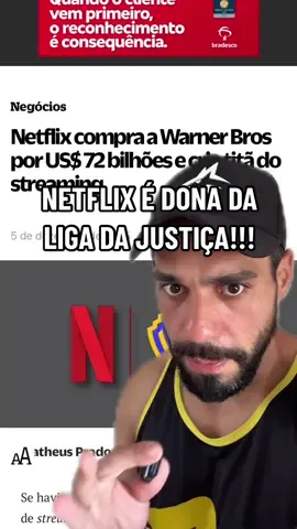 NETFLIX AGORA É DONA DA LIGA DA JUSTIÇA!!!