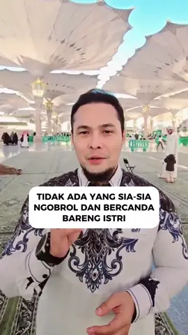 Ternyata ngobrolnya suami istri walau sampe begadangpun bernilai Ibadah disisi Allah. 😊