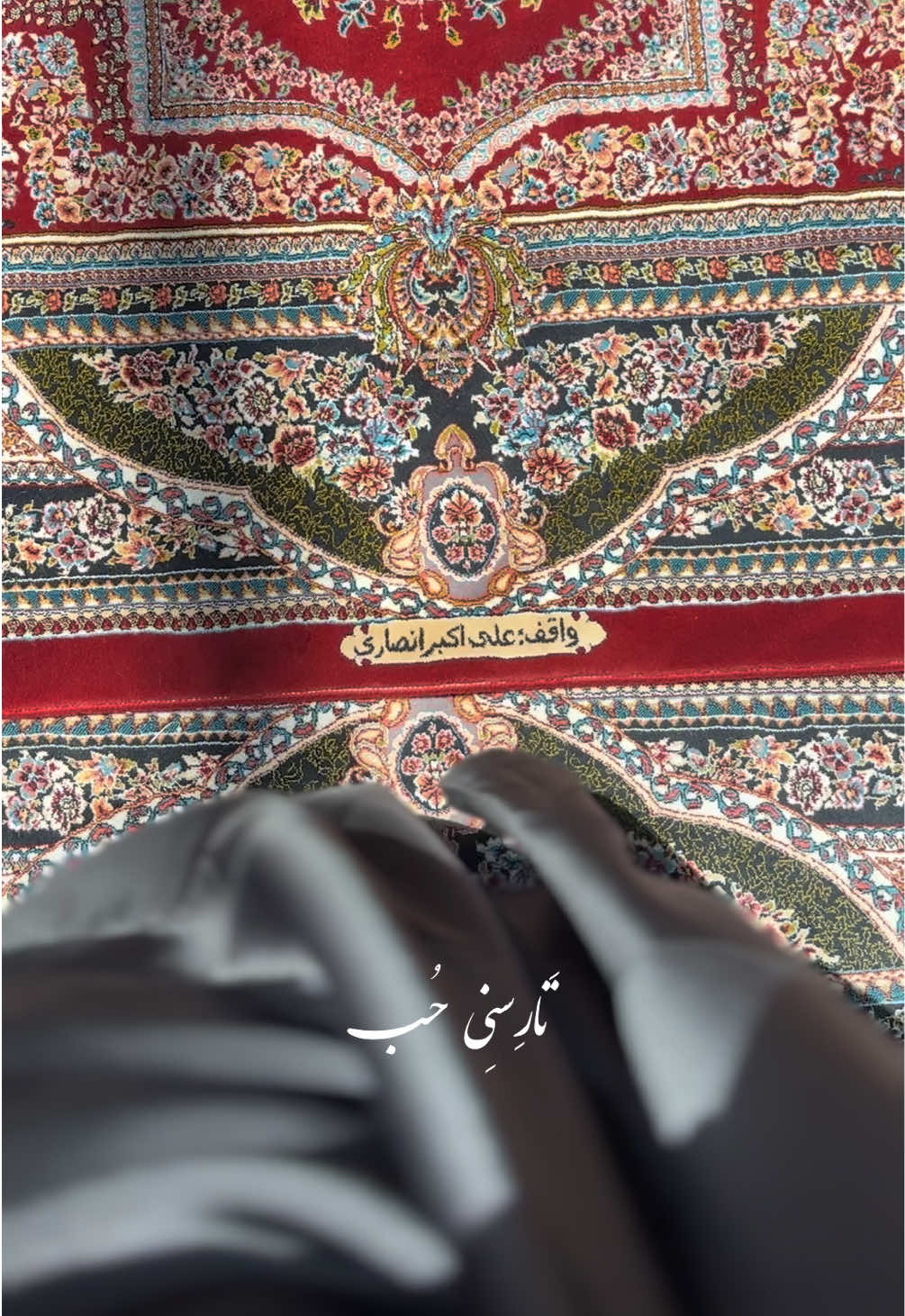 تارسني حُب ♥️🌿.  #حبيبي_حُسين 