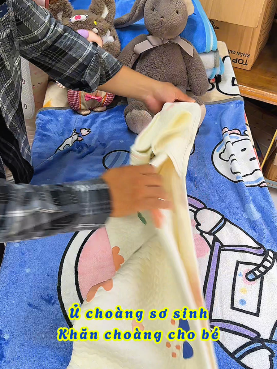 Khăn Choàng Cho Bé Sơ Sinh #bishopreview #xuhuong #mevabe #thinhhanh #uchoangsosinh 