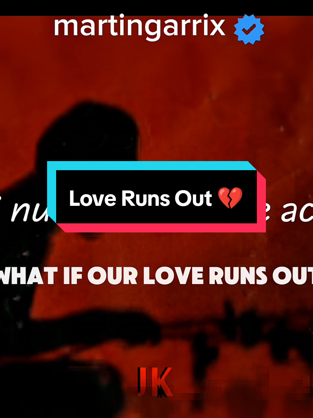 Love Runs Out 💔  #martingarrix #loverunsout #lyrics #subespañol #Love 