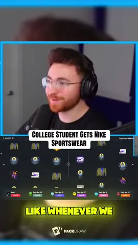 College Student Gets Nike Sportswear