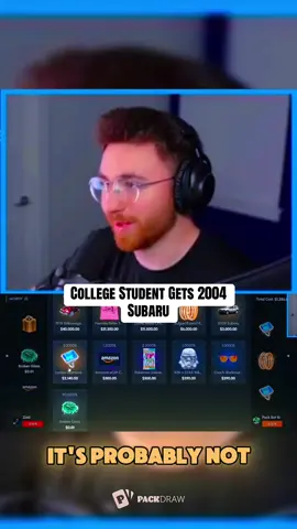 College Student Gets 2004 Subaru