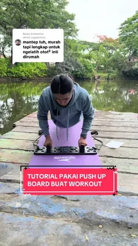 Membalas @akmil.sugiantoro Modal 1 Alat , Bisa Latih 5 Otot Sekaligus.🔥💪🏻 Alat workout / Alat Olahraga yang gw pakai namanya adalah Alat Push Up Board Stand Bar dari Speeds. Push Up Stand memiliki banyak petunjuk & pilihan posisi push up yang bisa membantu kamu untuk mentargetkan bagian otot tertentu yang ingin kamu latih. Mulai dari Push Up latihan otot Dada, Otot Trisep, Otot Bisep, Otot Back, hingga Otot Bahu. Semuanya bisa kamu latih dengan alat ini. Buat yang mau latihan otot & workout dirumah, alat push up ini rekomen sih. Yuk buruan check out Push Up Board Speeds di keranjang kuning! #pushupboard #alatpushup #pushupworkout #alatolahraga #rafiz 