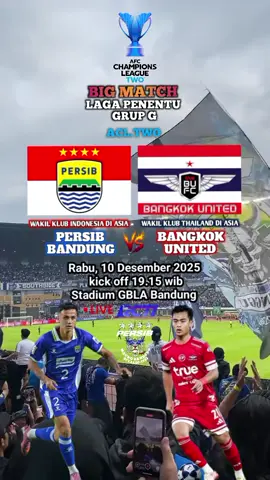 Jadwal Persib vs Bangkok United #persibday 