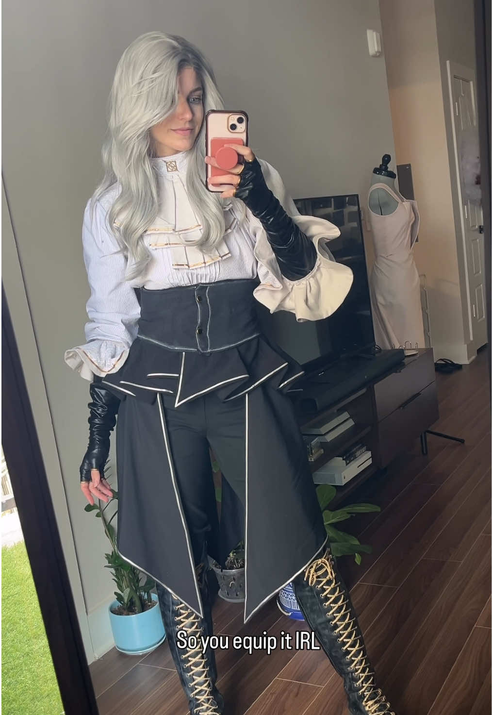 Wish I could wear this IRL 🥹 #expedition33 #clairobscur #cosplay 