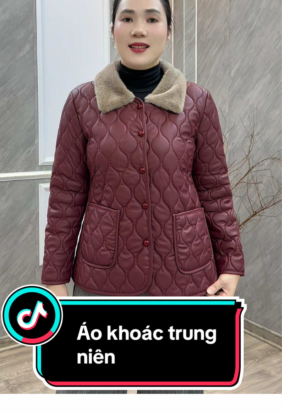 Áo khoác trung niên #lanviss #xuhuong #thoitrangtrungnien #aokhoactrungnien #mẹ 