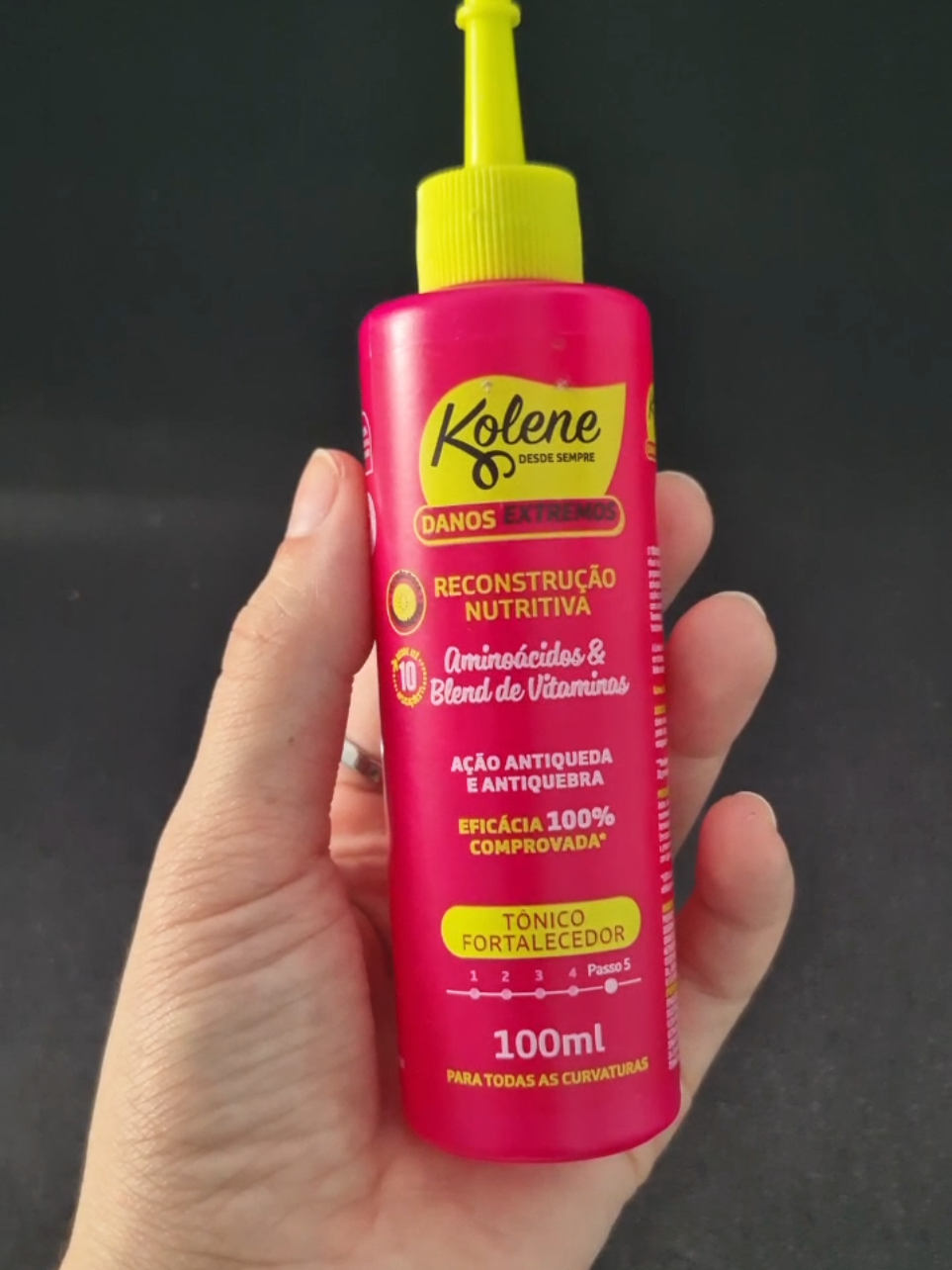 Gente, sério… esse tônico baratinho da Kolene tá salvando meu cabelo! 💖 Fortalece desde a raiz, ajuda na quebra e ainda cabe no bolso 😍✨ Quem mais ama achadinhos de cabelo baratos e eficientes? #TônicoCapilar #KoleneDanosExtremos #CabeloForte #CuidadoCapilar #HairCare 