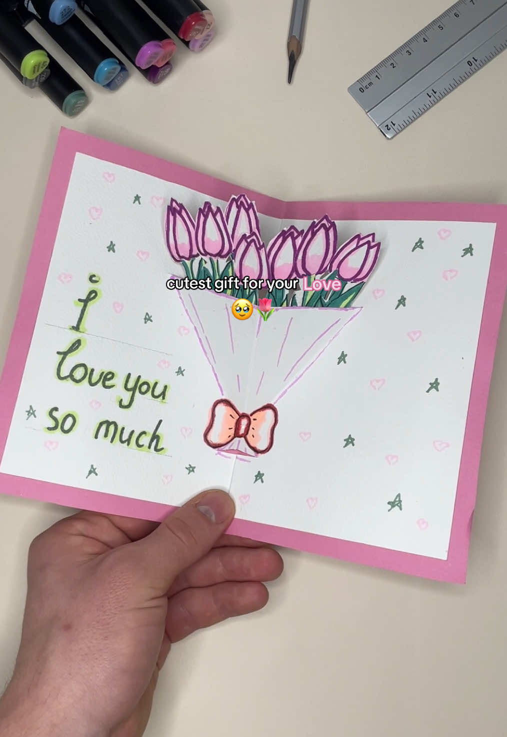 🌷☺️ Cutest Gift Card for Your Love 💗 DIY Birthday Gift Card 😁 Easy Paper Craft Idea for Her 🤭 #DIY #handmadegifts #giftideas #birthdaygift #tutorial 