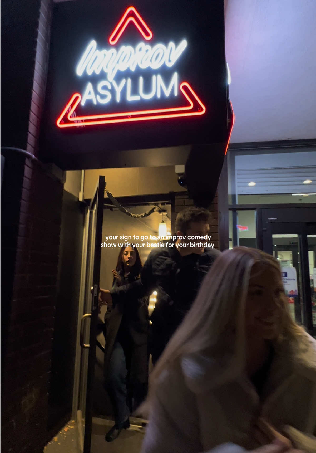 Safe to say had fun and laughed our bums off 🤞🏼 #improvasylum#bostoncomedy 