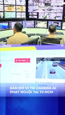 Vị trí lắp đặt camera AI phạt nguội trên địa bàn thành phố Hồ Chí Minh#cameraai #cameraphatnguoi #csgt #tuoitre #phatgiaothong 