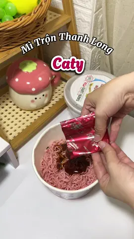 Mì trộn thanh long đỏ #foodtiktok #xuhuong #mitronthanhlong #mitron #micaty 