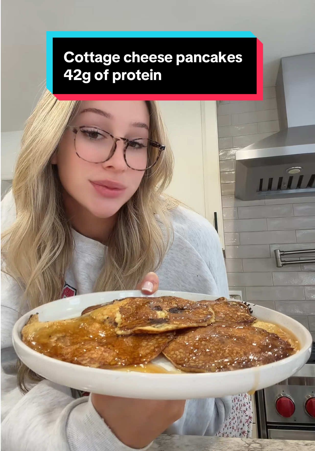 Cottage cheese pancakes 😇 