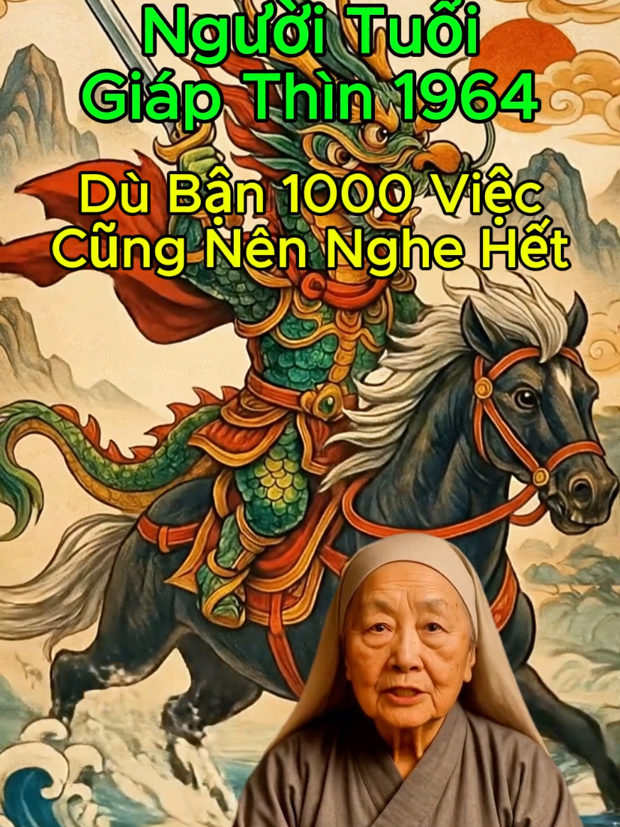 Người tuổi thìn 1964. #tuổithìn1964 #1964tuổithìn #tuoithin1964 #giapthin1964 #daisubaba 