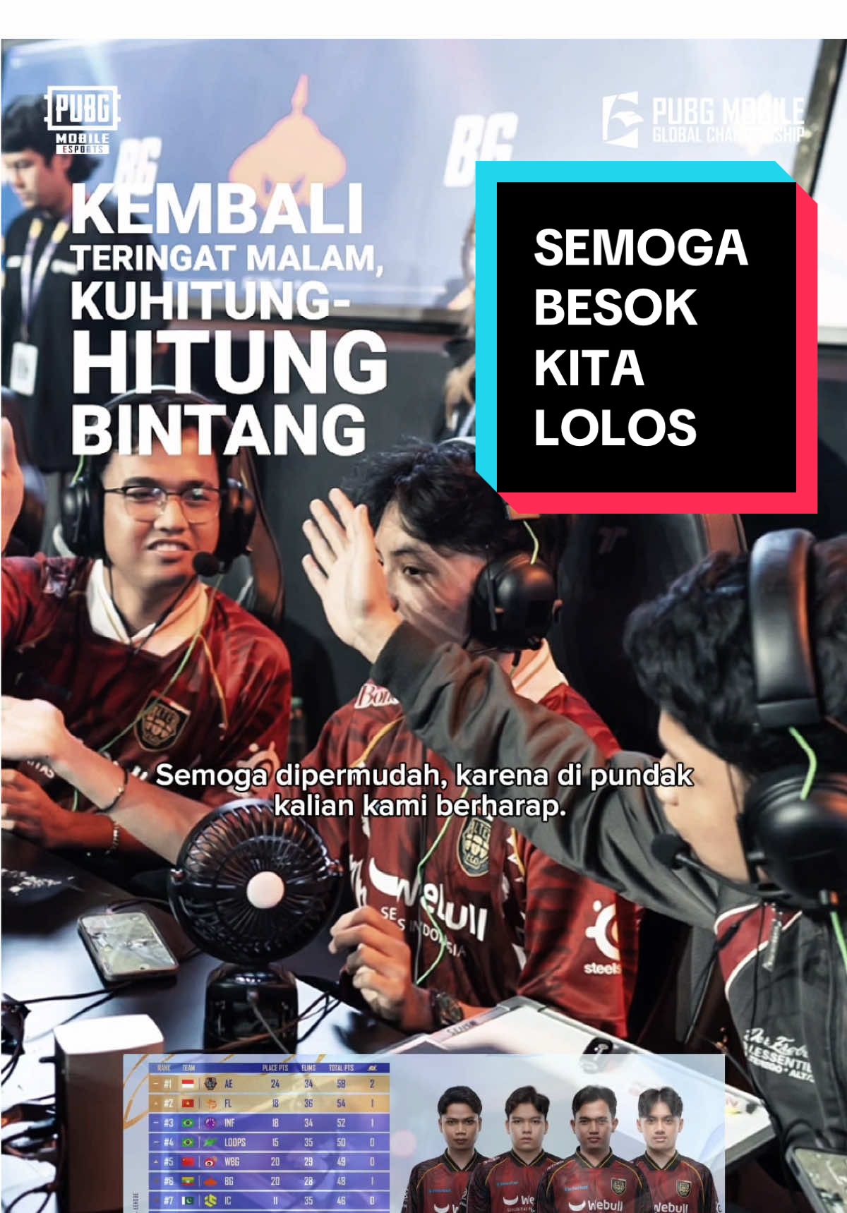 Ibaratnya “Ini energi terakhirku jatuh cinta.” 🥹 #PMGC #NORESTFORARES #PUBGMESPORTS #PUBGM #2025PMGC