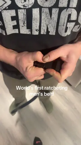 I swear this is the coolest belt ever #ratchetingbelt #onsale #christmasgift #shopping 