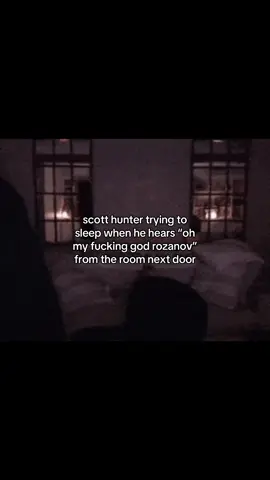 “not here not with scott fucking hunter next door” girl u was alr loud enough #trending #heatedrivalry #fyp #viral #lgbtq 