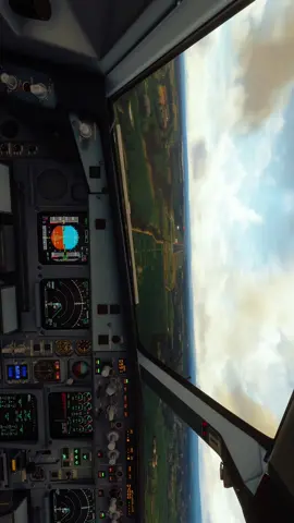 Came in too high and slammed it down into RWY05R not pretty 😬 #flightsimulator #aviationtok #fyp #aviationlovers #xbox 