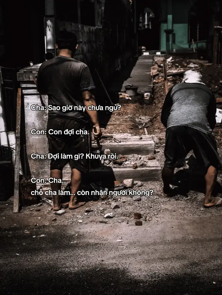 không xin được tuổi thơ… nên xin lấy một phần gánh nặng.”  #ĐờiCựcQuáChaƠi # #TuổiThơBịBỏLại #fyp  #NỗiBuồnKhôngBiếtKêuAi #Phocomos 