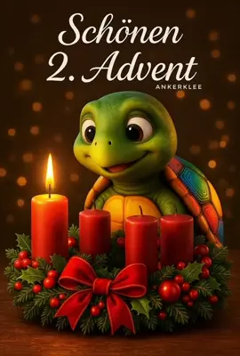 Ich wünsche Euch von Herzen einen schönen 2. #Advent 🕯🕯❤️❤️ #eintagohnemenschen #ankerklee #thora #weihnachten 