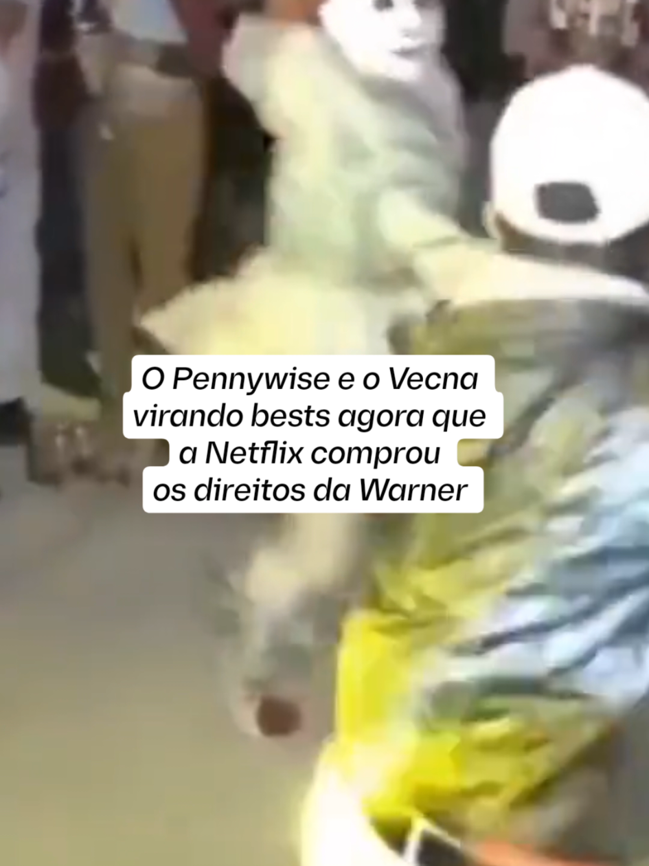 será que vai rolar essa colab aterrorizante?  #it #strangerthings #vecna #netflixbrasil #pennywise 