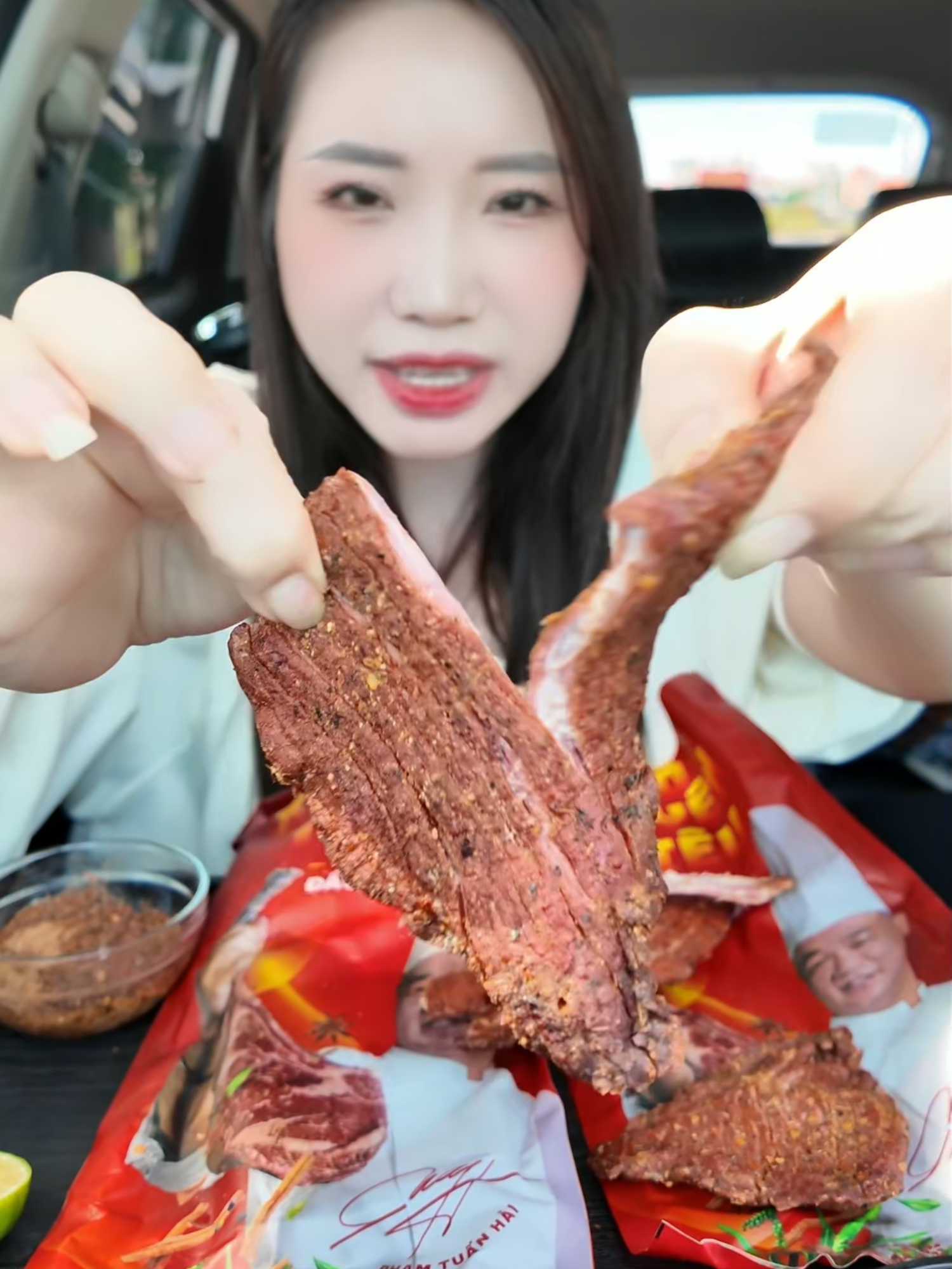 Mukbang bò xuyên tiêu của Master Chef #miloondiet #vtmqn #vtmgr