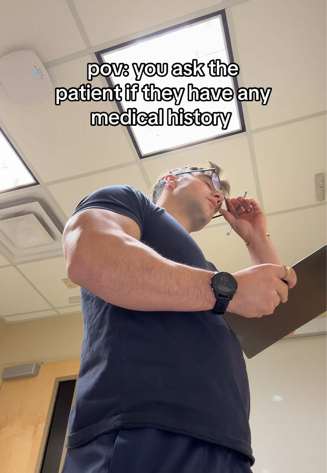 Proceeds to list 10 different medical issues* #nurse #nursing #medical #nursesoftiktok 