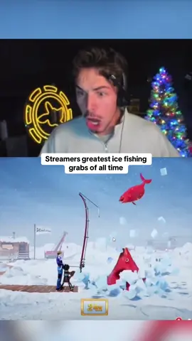 Streamers greatest ice fishing grabs of all time #kickstreaming 