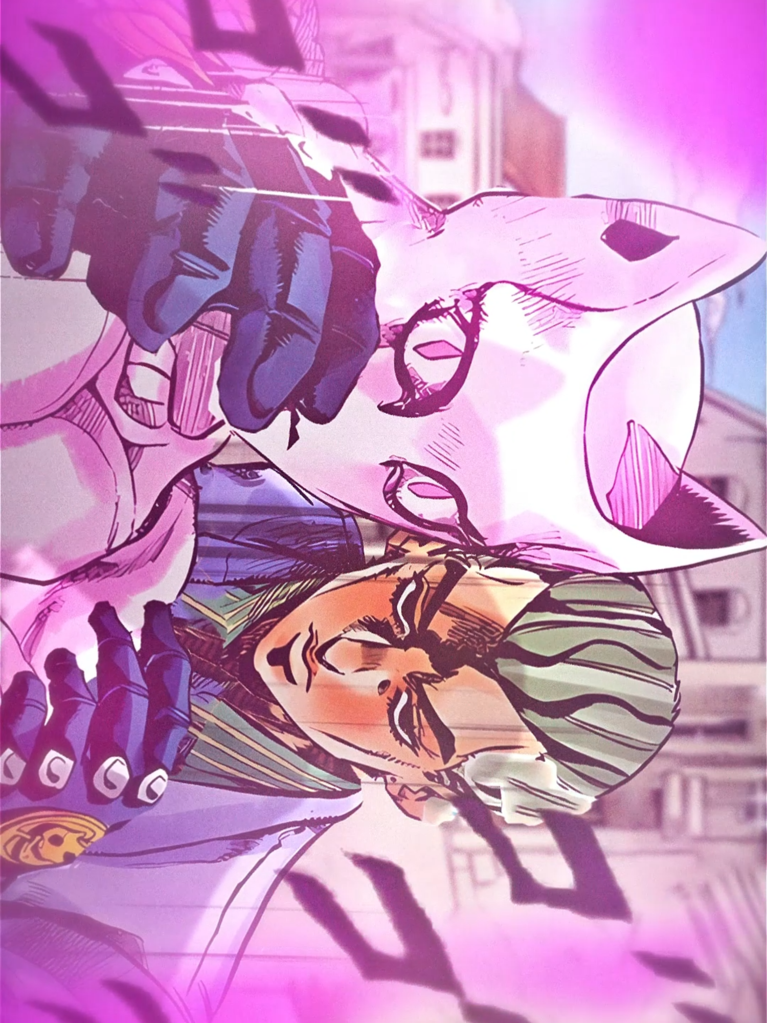 killer queen edit collab with @samuraiiae #jjba #jojosbizarreadventure #anime #jojo