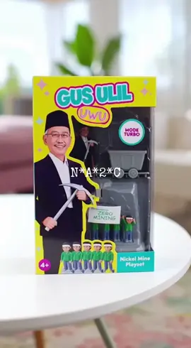 Mainan tambang Gus Ulil uwu #viral #fypシ゚ #toy #tambang #greenpeace 