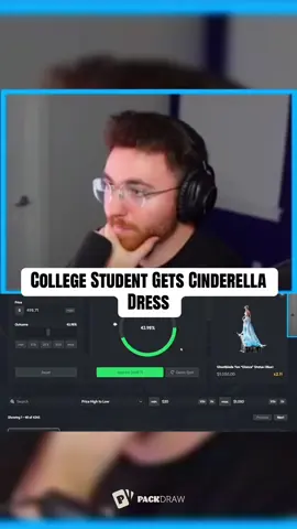 College Student Gets Cinderella Dress