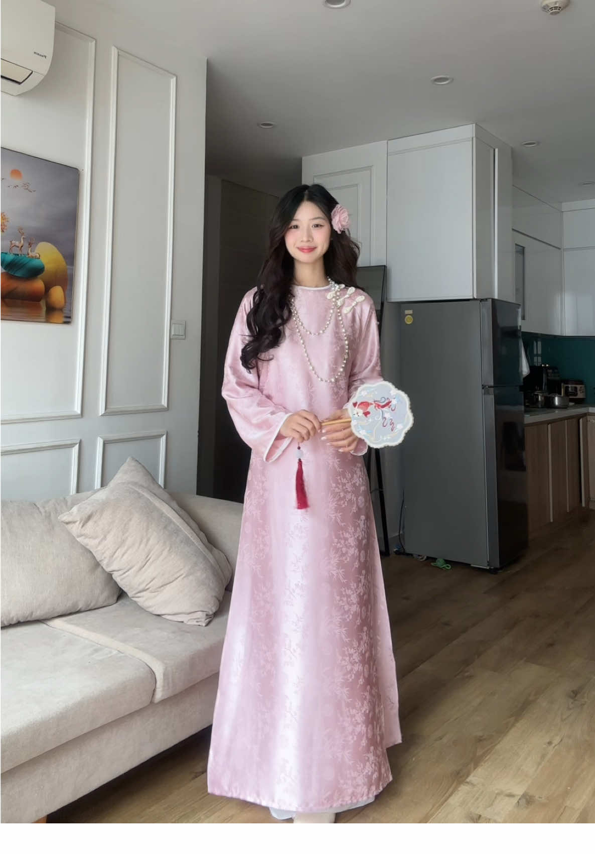 Ưng bụng cái màu này gheeee #aodaivietnam #tet2026 #aodaicachtan #aodai #tet 