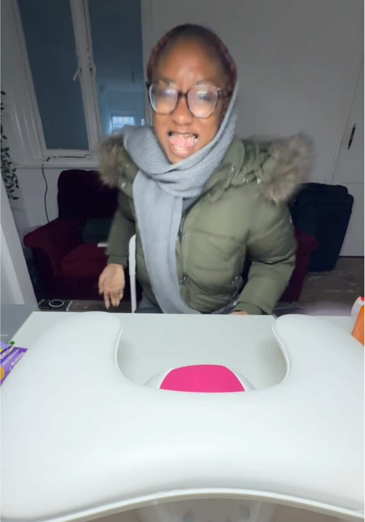 Nail appointment turned into water sports lmao 