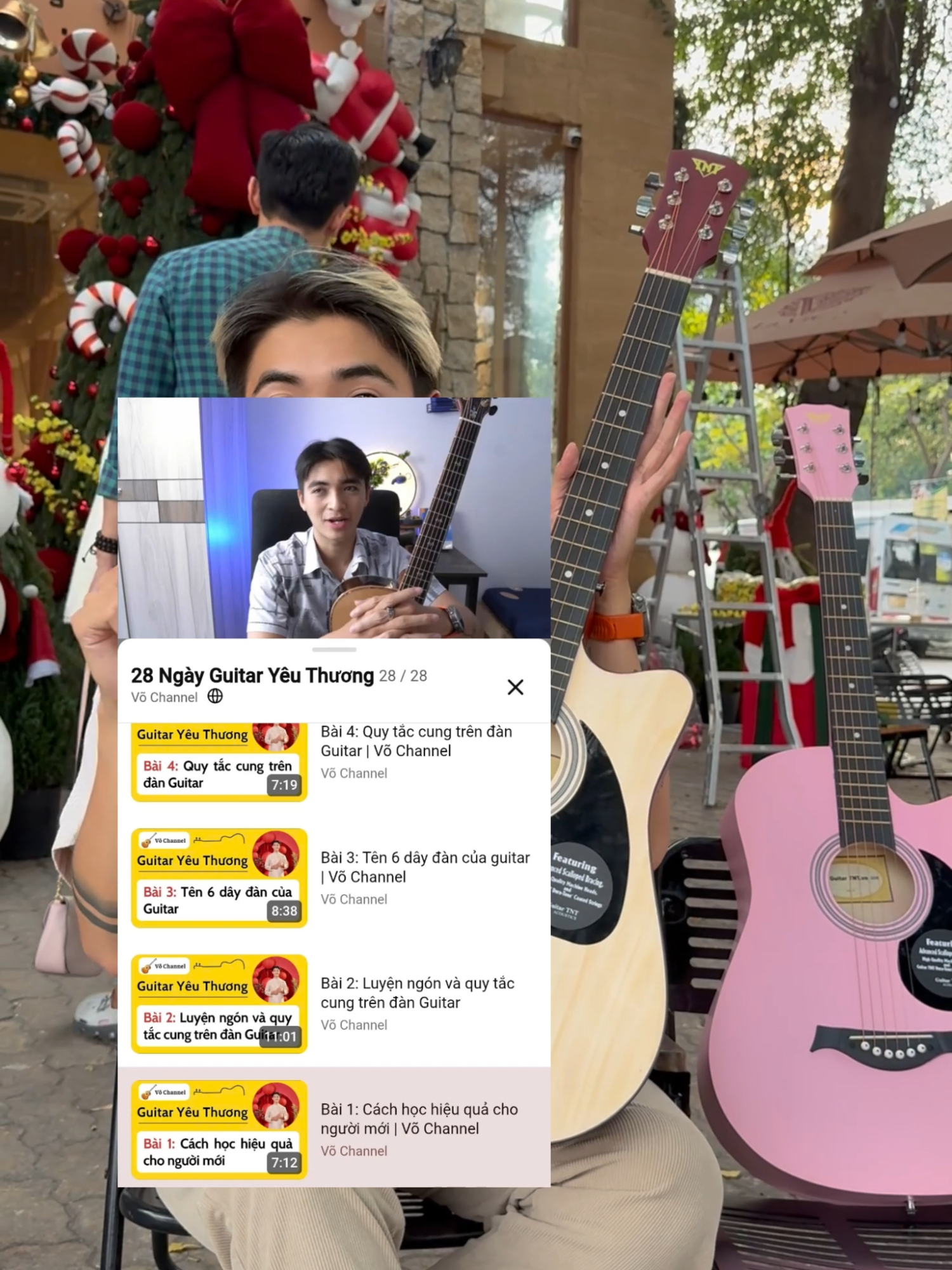 ĐÀN GUITAR NHỎ GỌN #T50 #guitar #28ngaytandoguitar