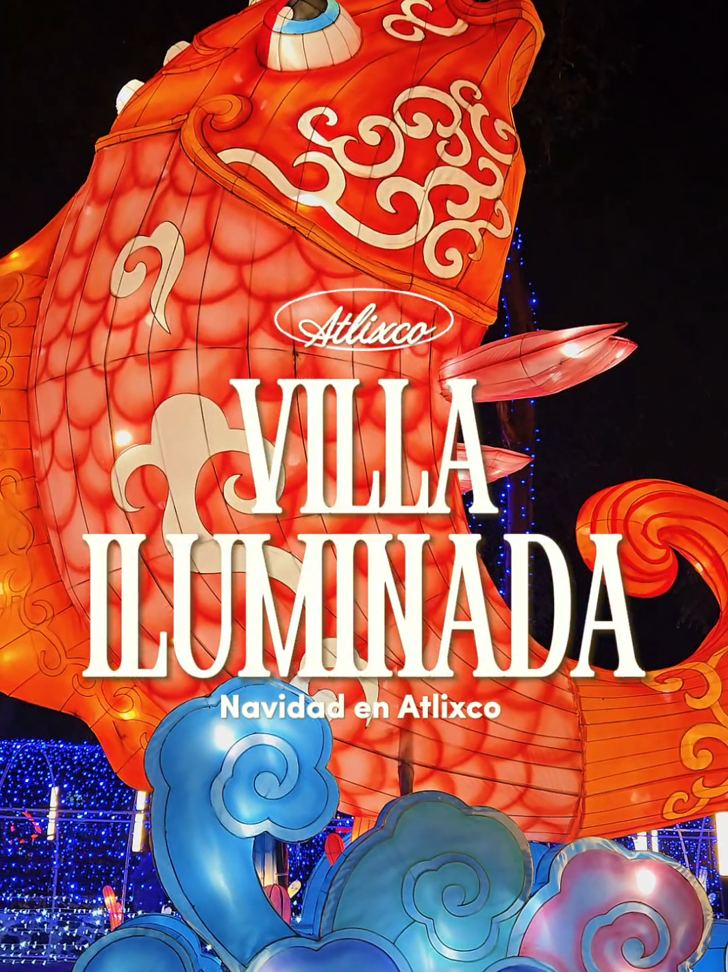 Conoces la villa iluminada de Atlixco🎄✨️ #villailuminadaatlixco #atlixco #puebla #navidad #fyp 