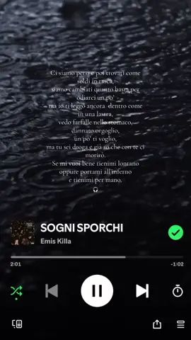 🎶 @RealEmisKilla #sognisporchi#emiskilla#emiskillamusicatriste #perte #andiamoneiperte 
