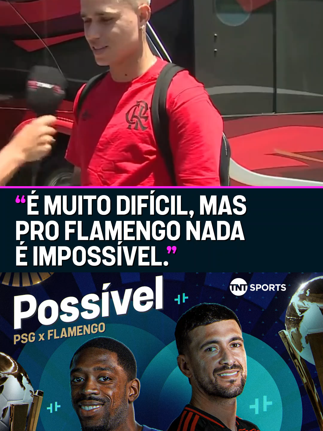 O SONHO DO BI MUNDIAL SEGUE VIVO! 🔴⚫ Luiz Araújo falou do sonho de disputar o Mundial pelo Flamengo e afirmou que é muito difícil, mas não é impossível! #CopaIntercontinental #FutebolBrasileiro #Entrevista #flamengo  📹: Flamengo TV