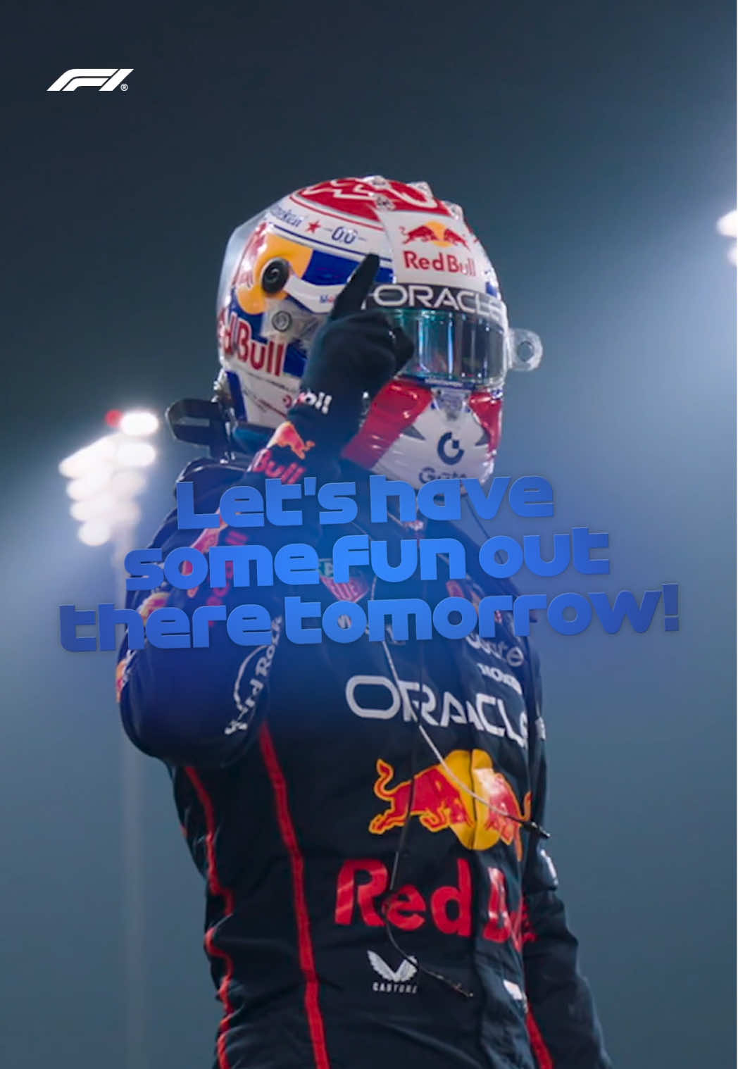 max set the fastest time on his first run but had to go quicker just to make sure 🤷 #f1 #abudhabigp #maxverstappen #redbullracing 