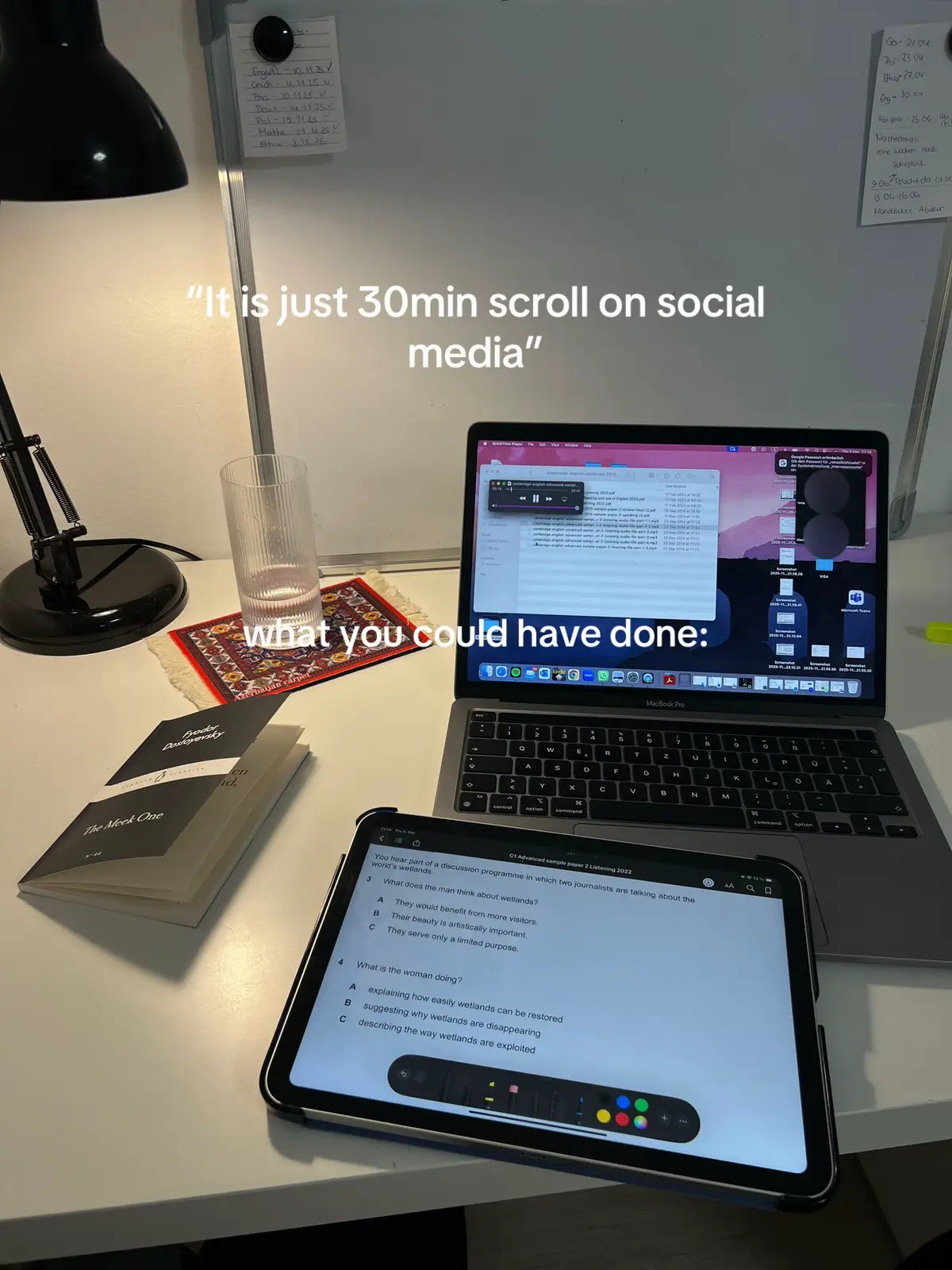 What you could have done instead #viral#trend#motivation#study#studytok