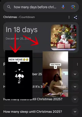 18 days until Christmas ⛄🎁  . . . #christmas #meme #18 #1 #8 