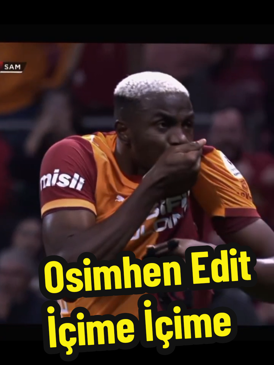 Osimhen Çılgınlığı Süper Edit 💯 İçime İçime Vursun İçime 💛 ❤️ #Osimhen #keşfet #keşfetteyizzz #Galatasaray #rövaşata 